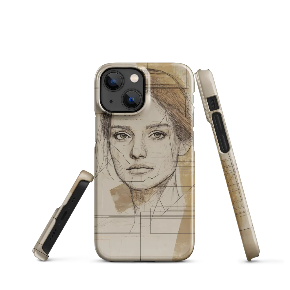 Geometric Elegance: A Modern Portrait