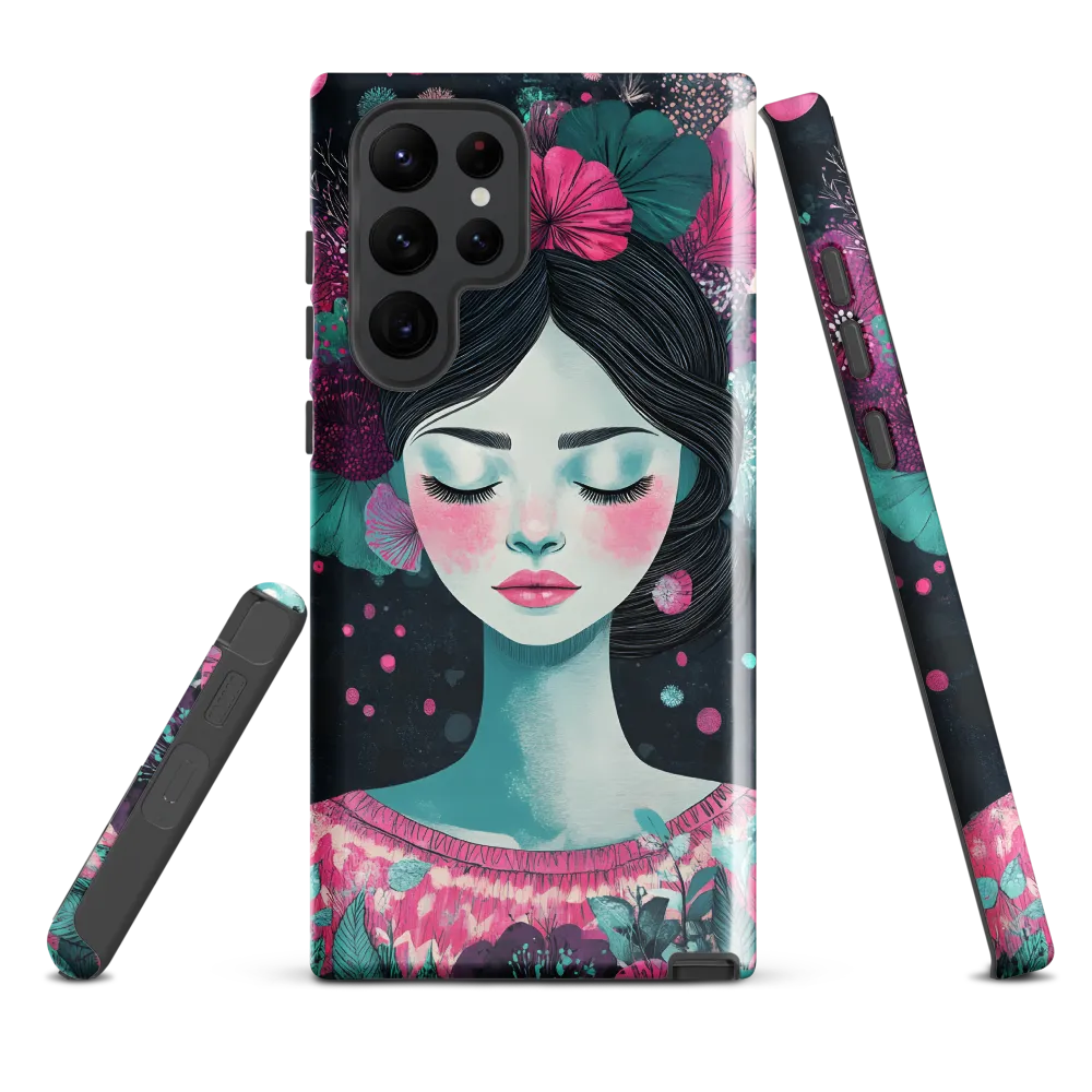 Embrace of Floral Serenity
