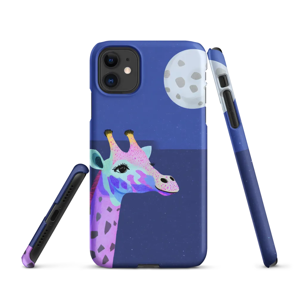 Whimsical Giraffe Under the Stars