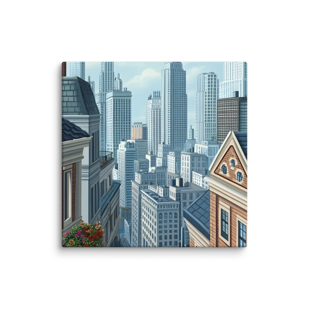 Urban Symphony | Canvas | 16″×16″