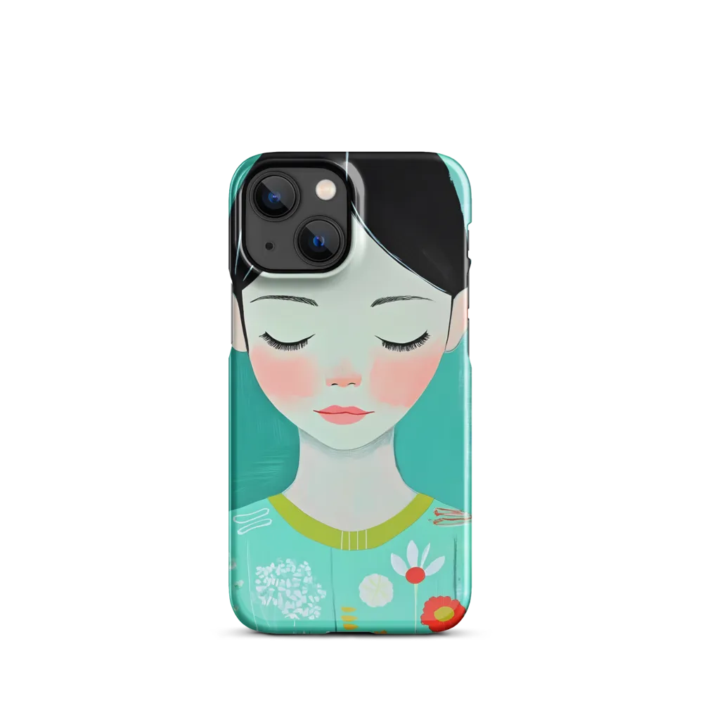 Tranquil Blossom | Phone Case |  13 Mini | Snap Case | Glossy