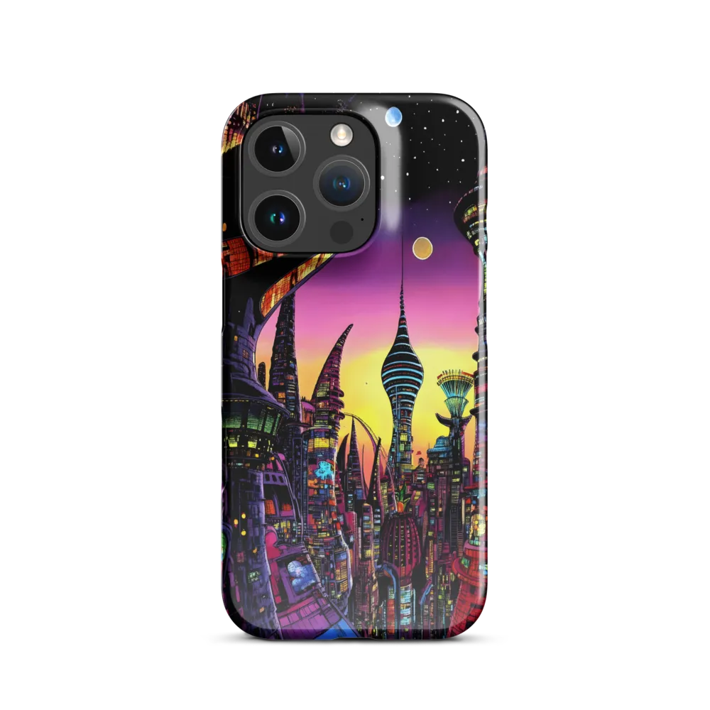 Futuristic Cityscape at Dusk
