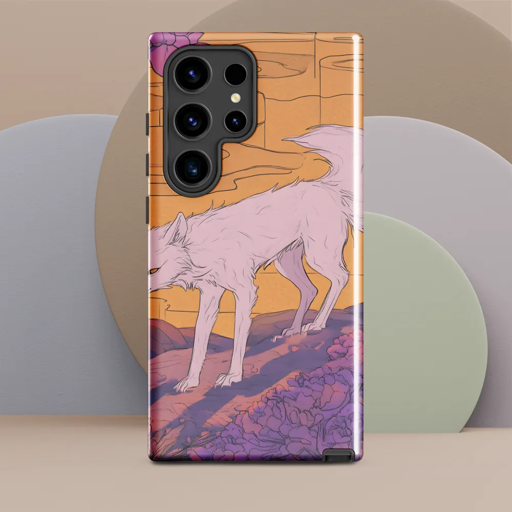 Whispers of the Violet Dawn | Phone Case |  S24 Ultra | Tough Case | Glossy