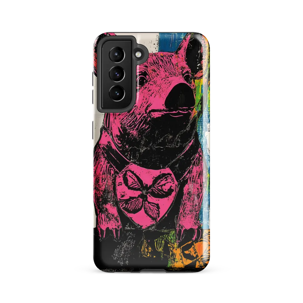 Vibrant Hearted Pig