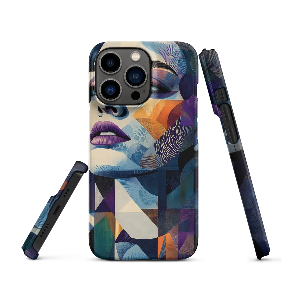 Fragmented Mystery: A Modern Portrait