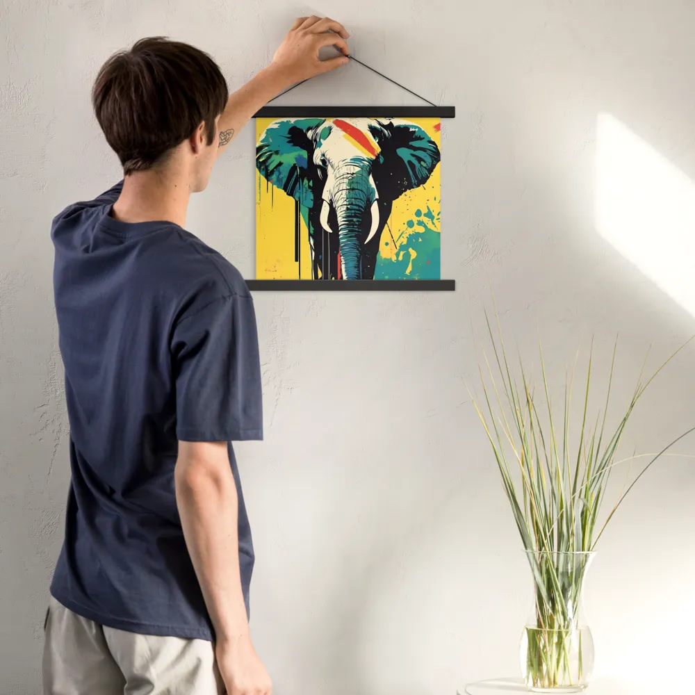 Elegance of the Wild: A Colorful Harmony