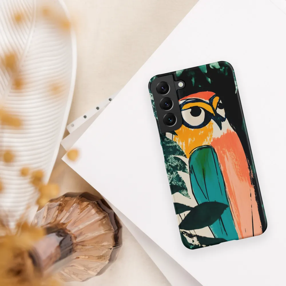 Camouflaged Majesty: The Abstract Owl