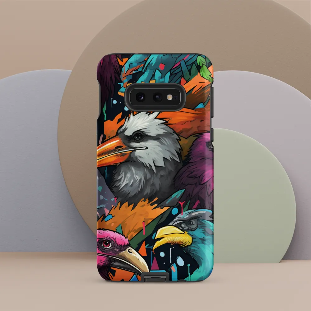 Avian Vortex: A Celebration of Color and Form