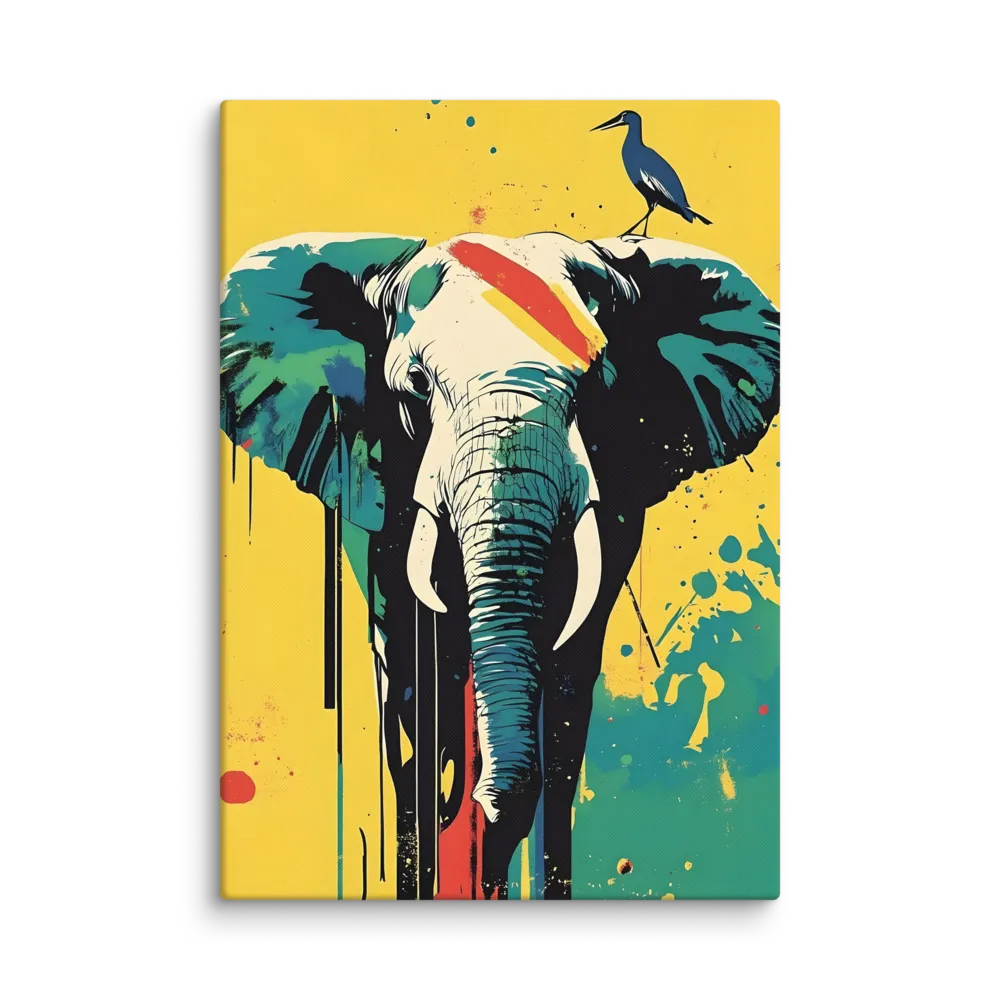 Elegance of the Wild: A Colorful Harmony