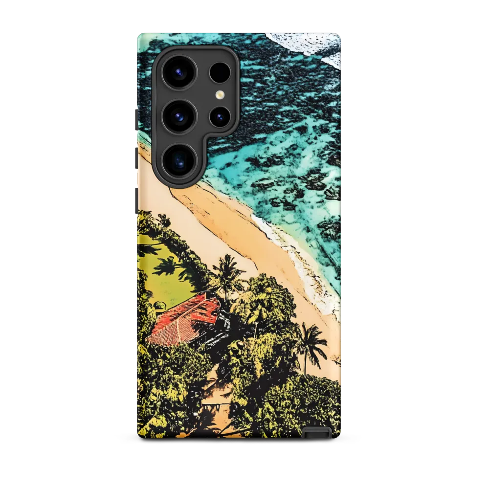 Aerial Serenity: Coastal Escape