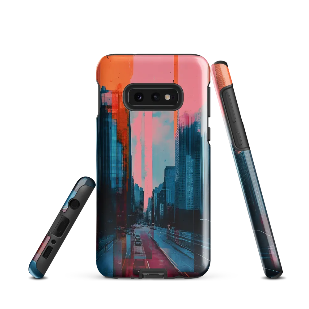 Urban Symphony: A Study in Color and Form