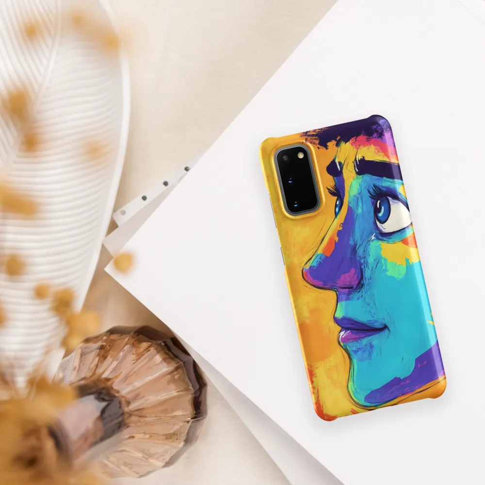 Whispers of Curiosity | Phone Case |  S20 | Snap Case | Matte
