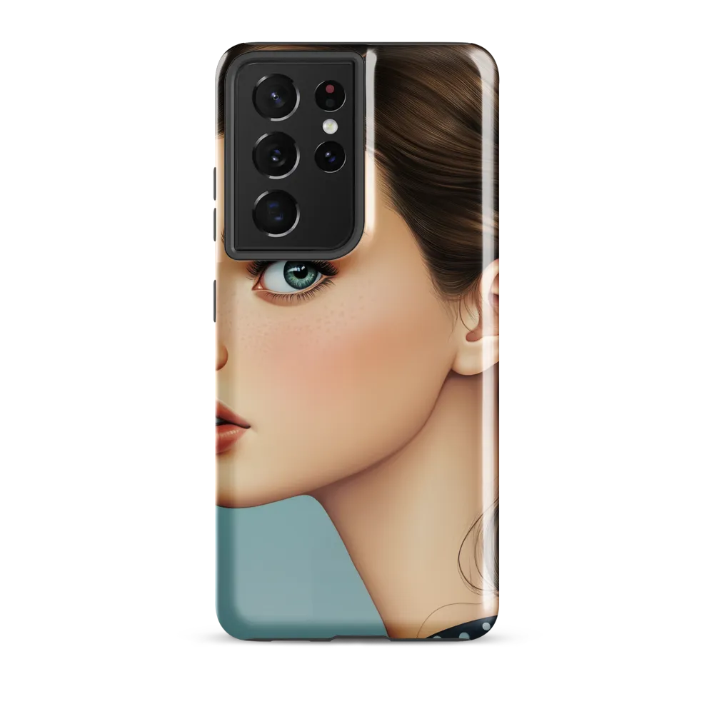 Captivating Gaze: A Modern Portrait