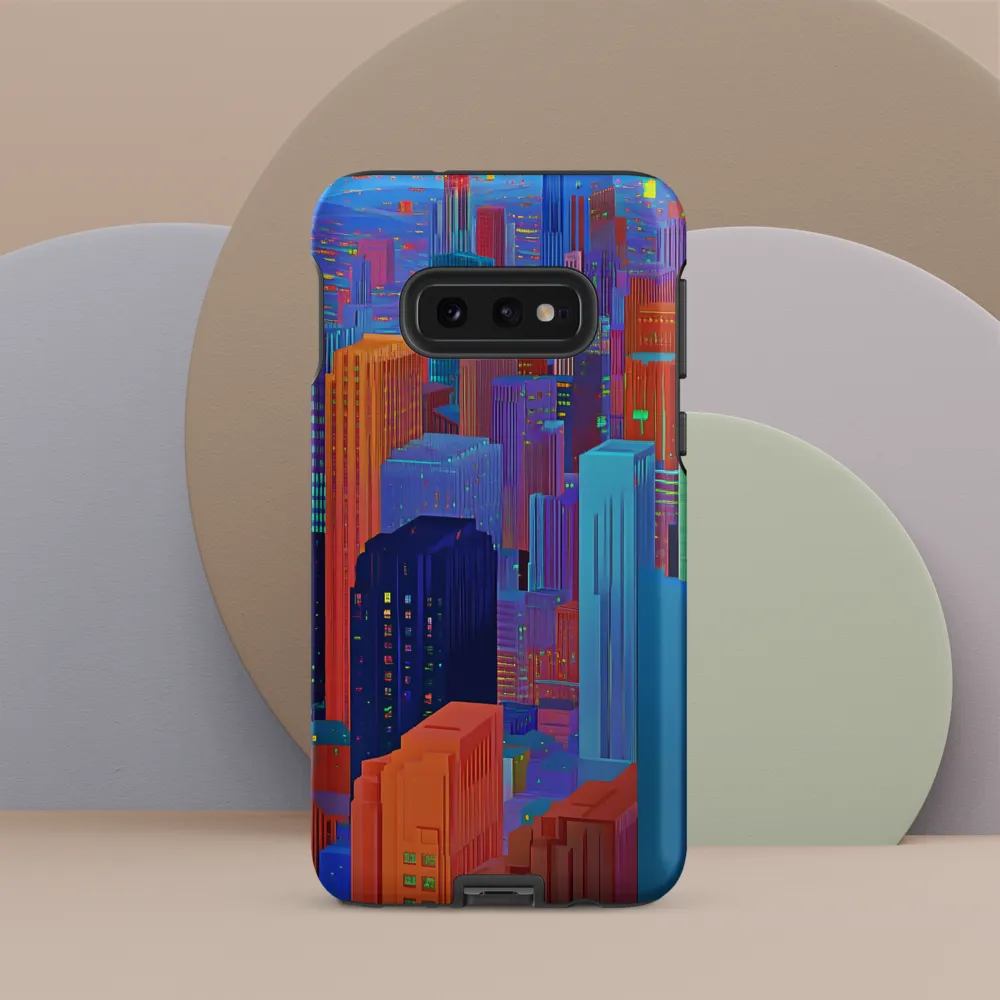Vibrant Metropolis in Twilight