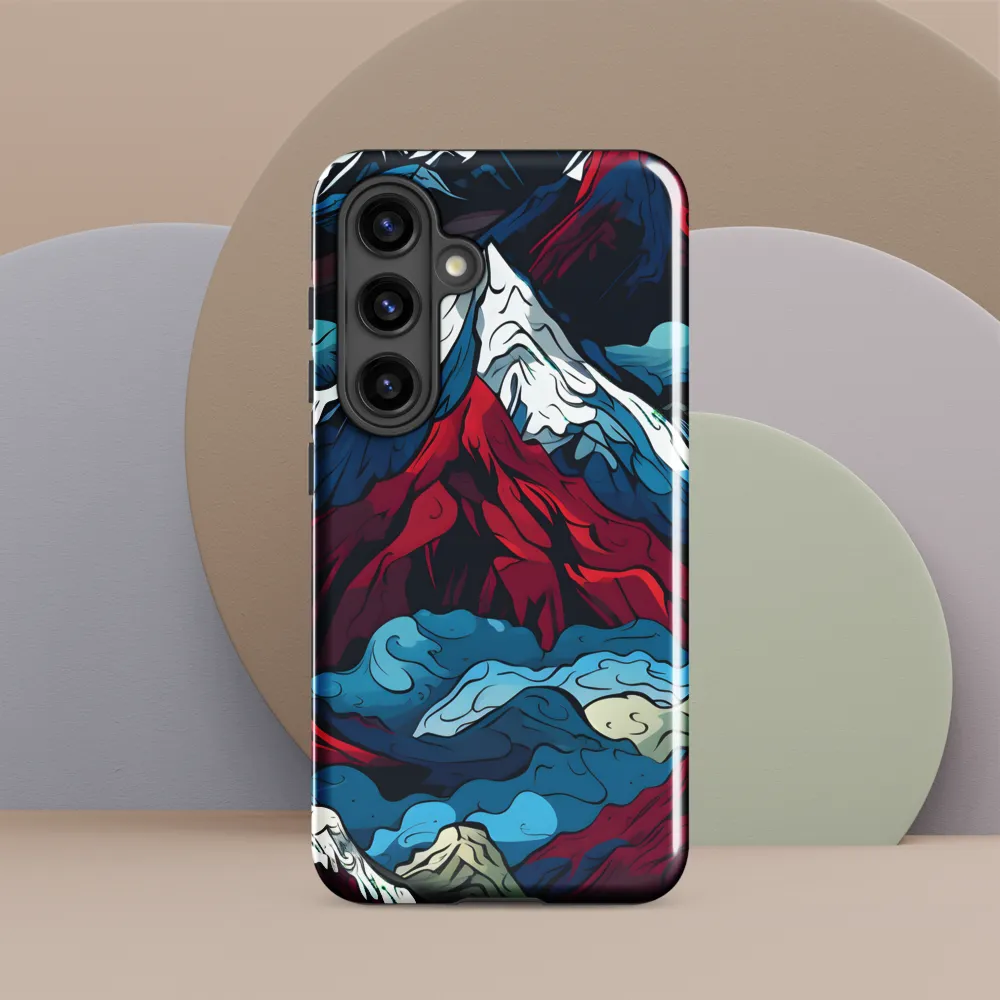 Mountain Majesty: An Abstract Voyage