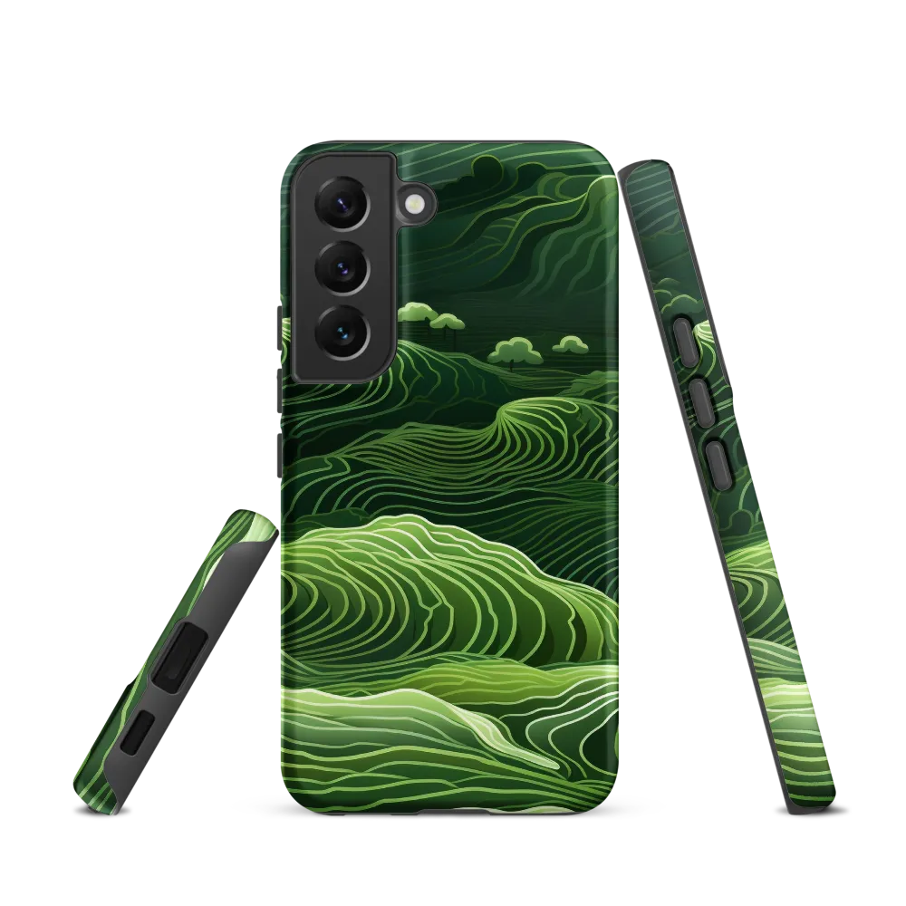 Whispers of Green Hills | Phone Case |  S22 | Tough Case | Matte
