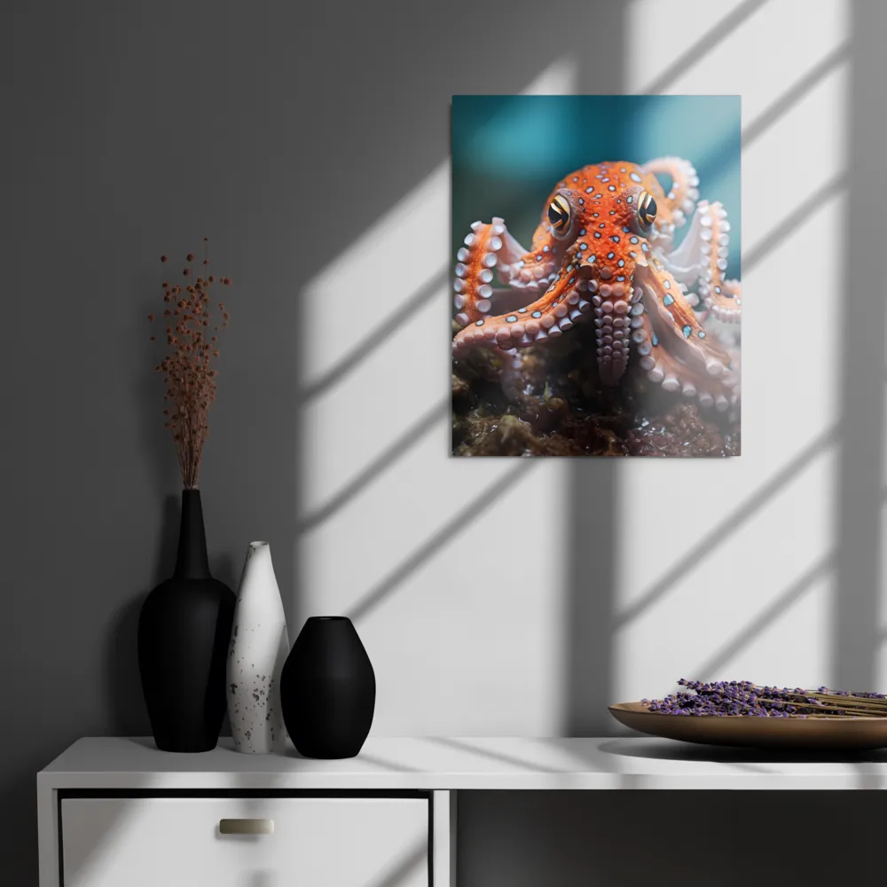 Curiosity of the Deep: The Orange Octopus