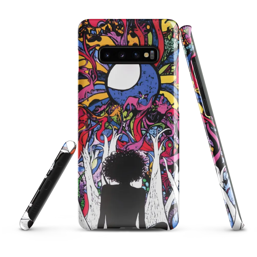 Contemplation in a Kaleidoscopic Realm | Phone Case |  S10 Plus | Snap Case | Glossy