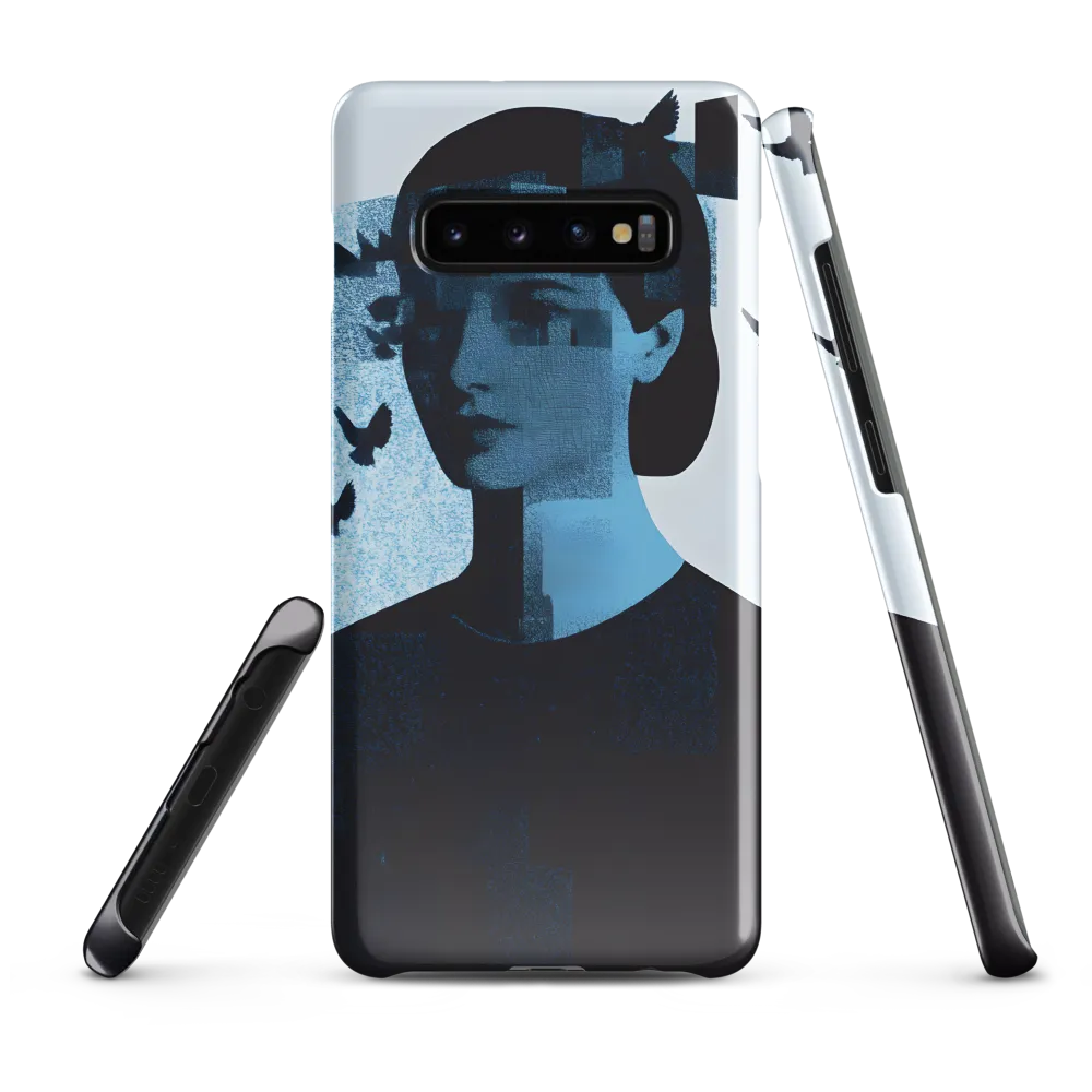 Fragmented Reflections | Phone Case |  S10 Plus | Snap Case | Glossy