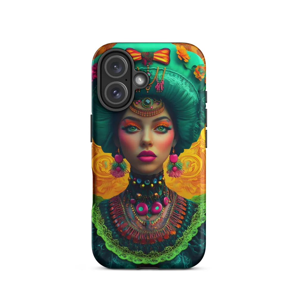 Feminine Elegance in Surreal Splendor | Phone Case