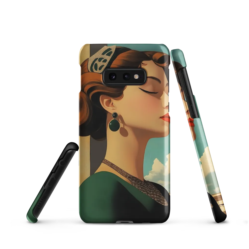 Elegance in Art Deco: A Portrait of Grace