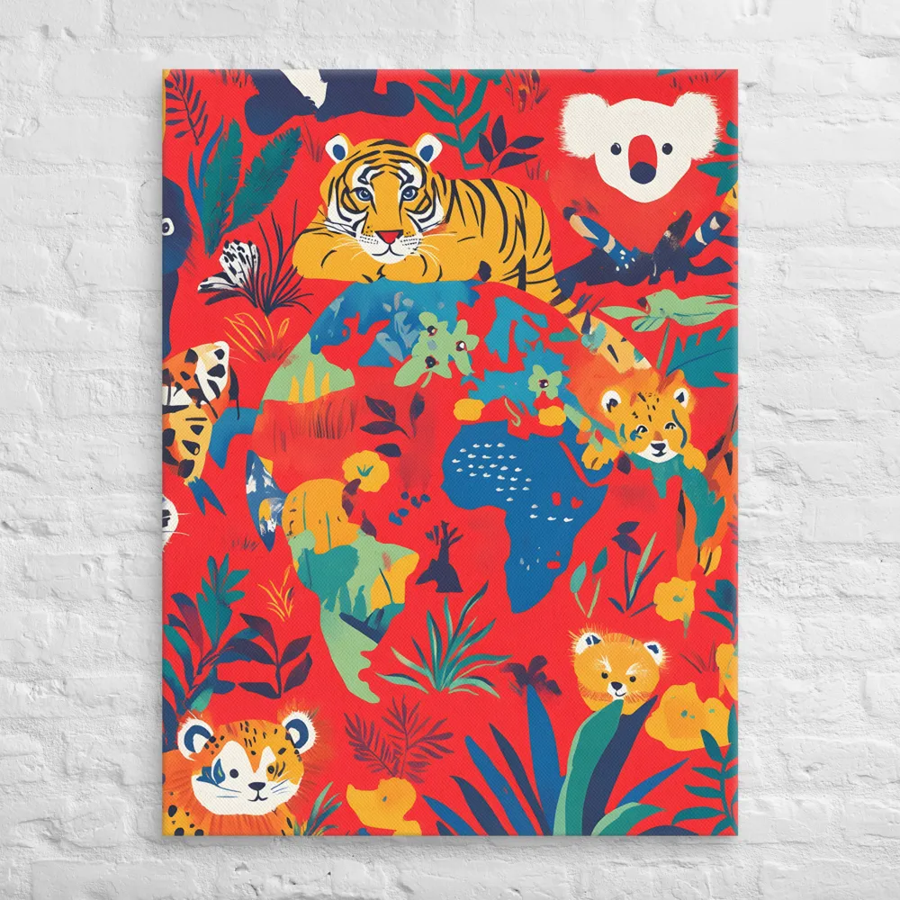 Wild Wonders of the Globe | Canvas | 30″×40″