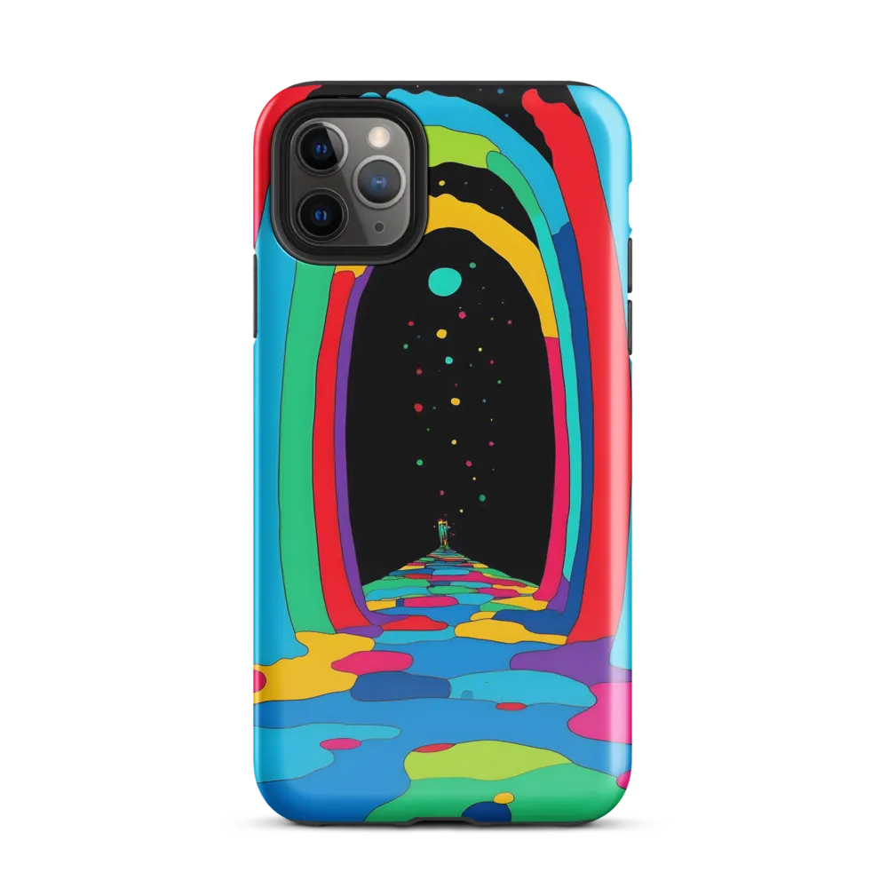 Journey Through a Psychedelic Landscape | Phone Case |  11 Pro Max | Tough Case | Glossy