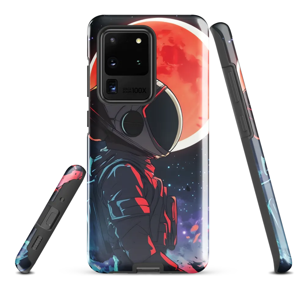 Celestial Voyage: The Dream of an Astronaut | Phone Case |  S20 Ultra | Tough Case | Glossy