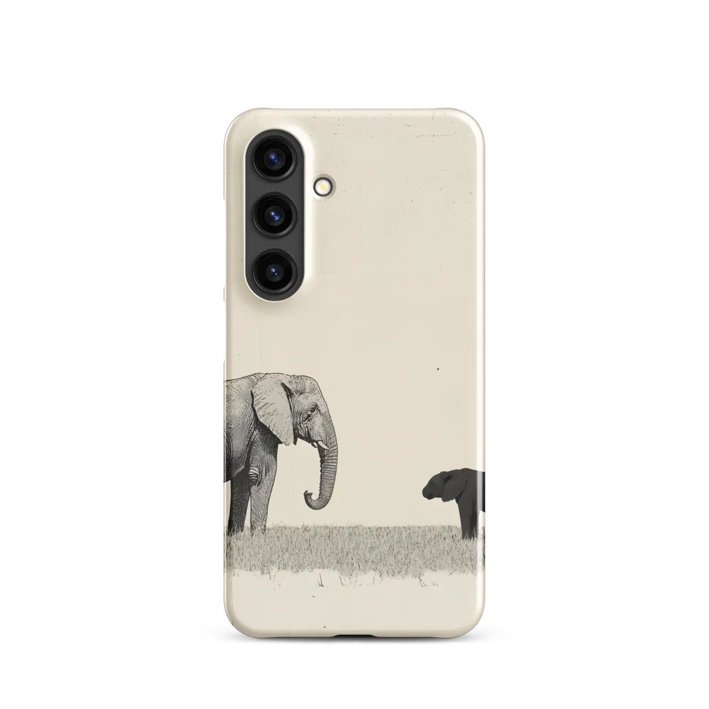Contrasting Companions | Phone Case |  S24 | Snap Case | Glossy