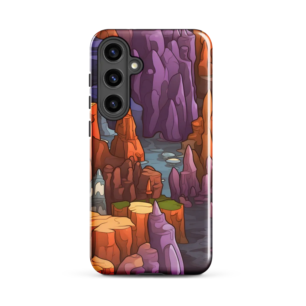 Vibrant Rockscape: A Digital Odyssey