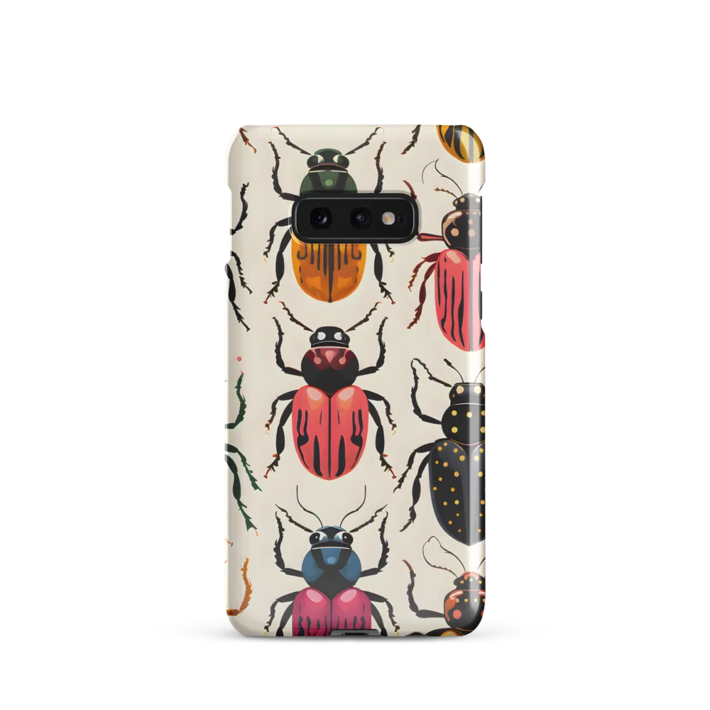 Beetle Mosaic: A Colorful Exploration of Insects | Phone Case |  S10e | Snap Case | Glossy