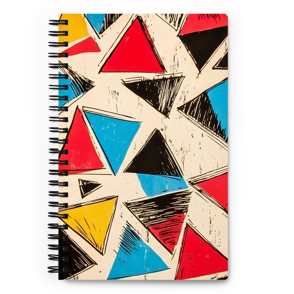 Vibrant Geometry | Spiral Notebook