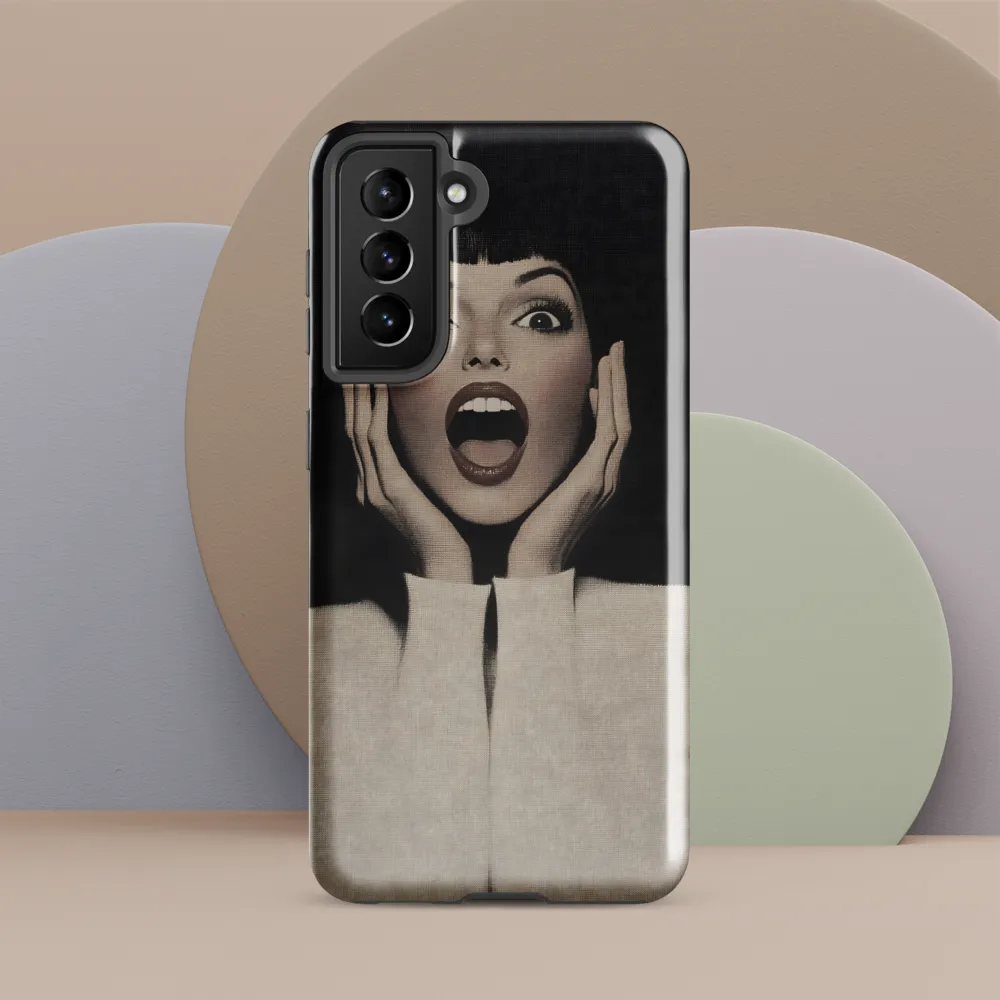Eloquent Expression | Phone Case |  S21 | Tough Case | Glossy