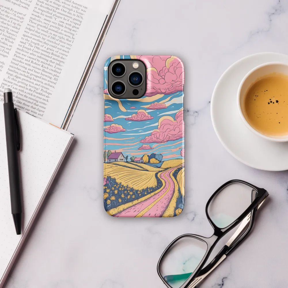 Idyllic Countryside Journey | Phone Case |  13 Pro Max | Snap Case | Glossy