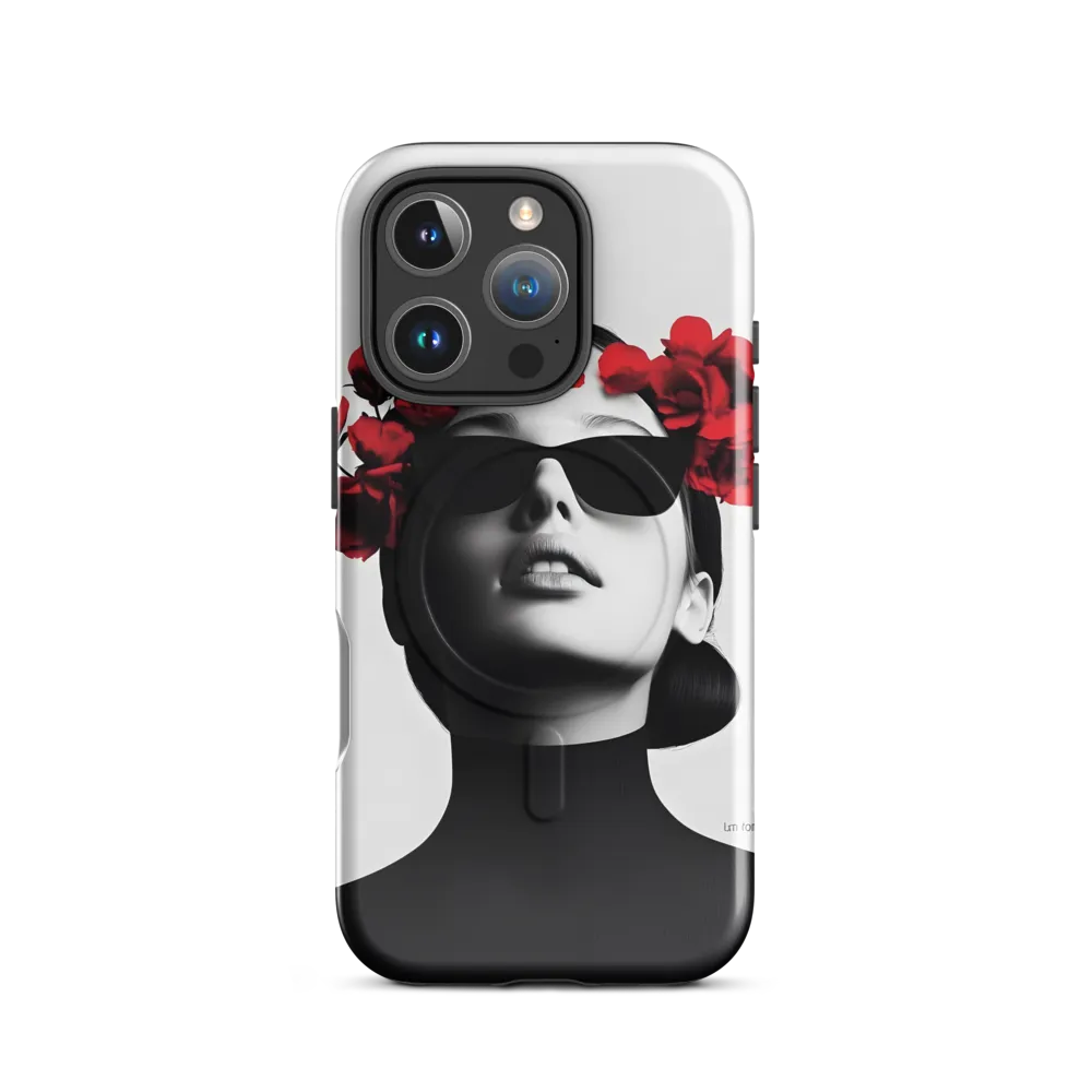 Blooming Elegance | Phone Case |  16 Pro | MagSafe® Tough Case | Glossy
