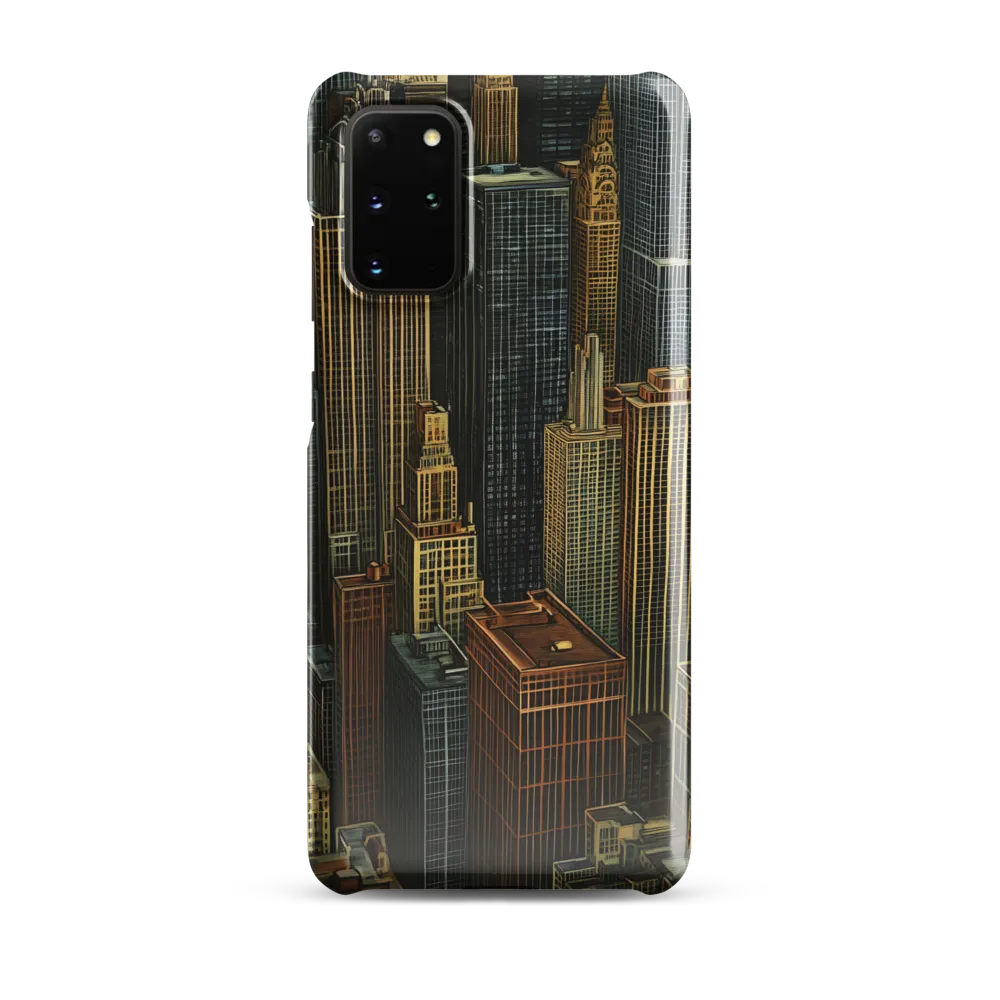 Urban Elegance: A Golden Cityscape