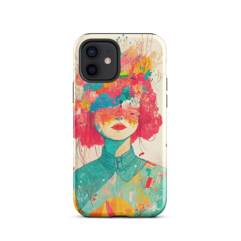 Whimsical Floral Portrait