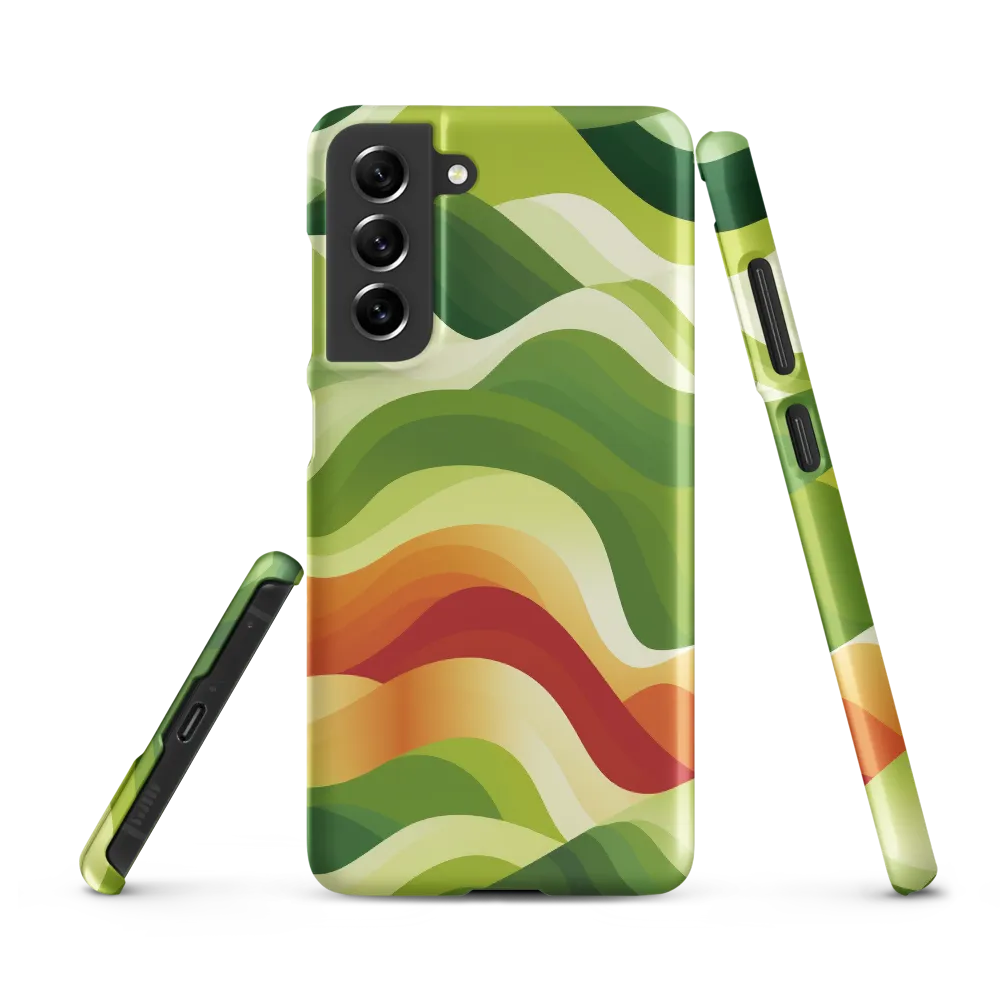 Waves of Nature | Phone Case |  S21 FE | Snap Case | Matte