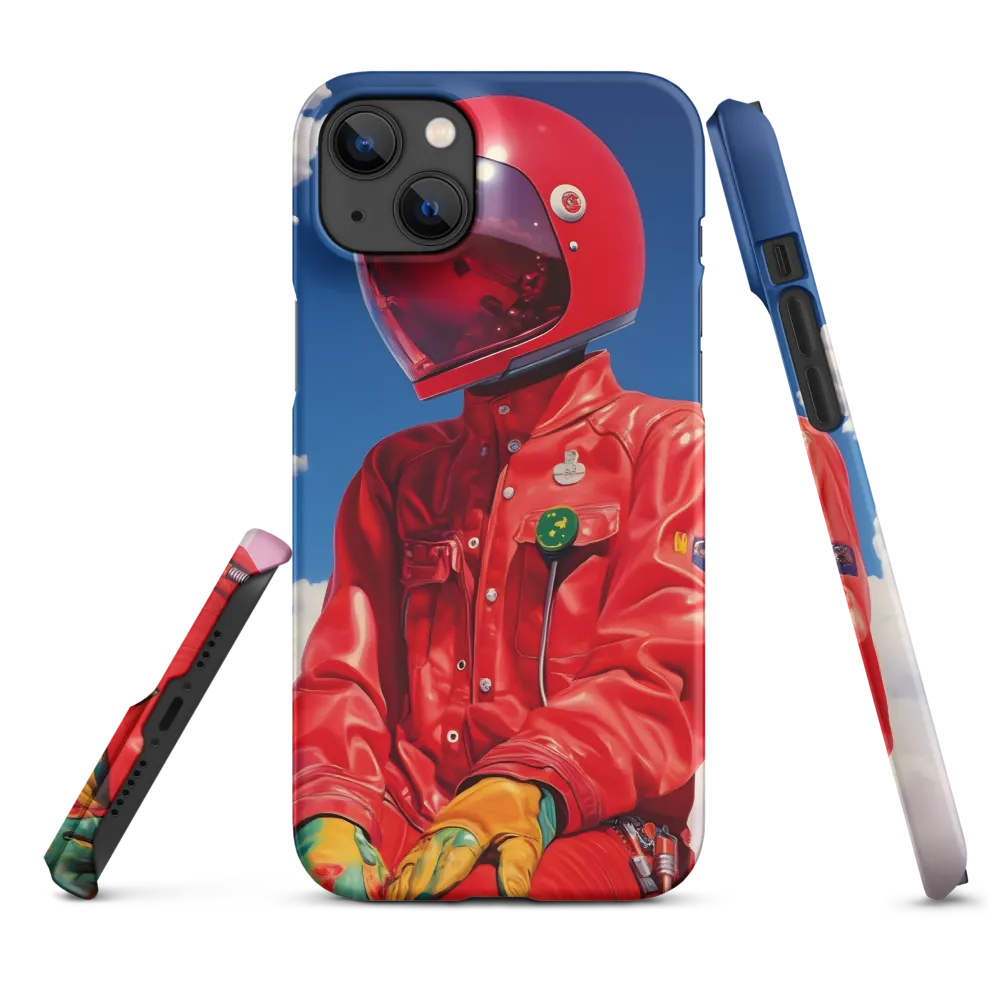 Astronaut in Crimson