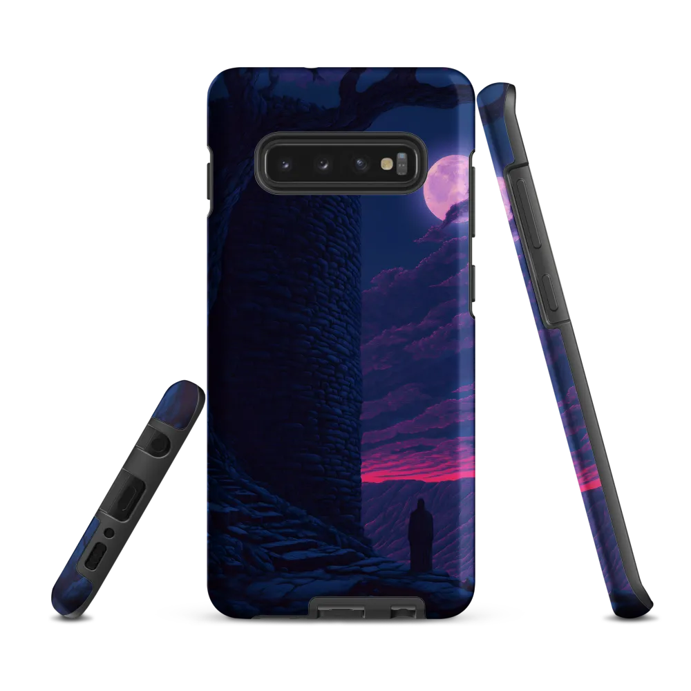 Moonlit Solitude | Phone Case |  S10 Plus | Tough Case | Matte