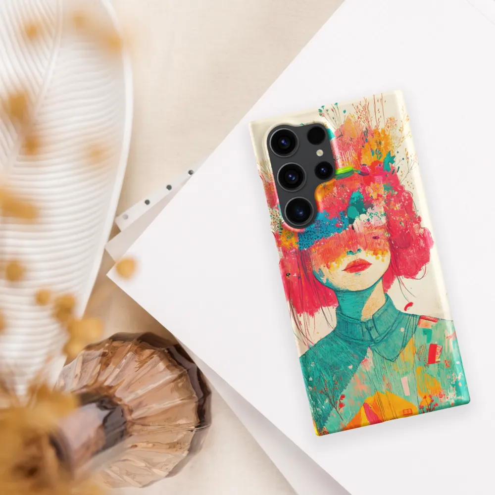 Whimsical Floral Portrait