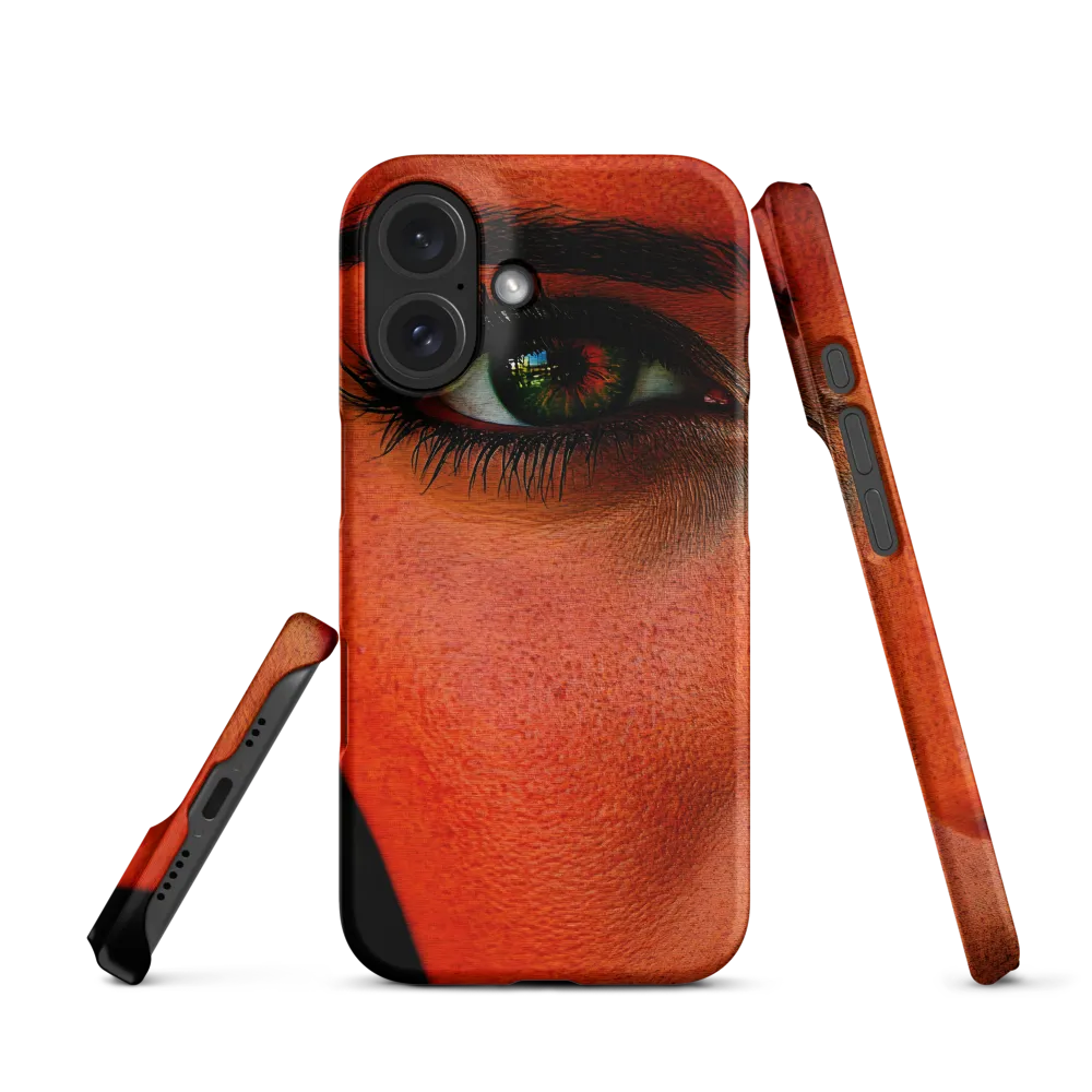Gaze of Intensity | Phone Case |  16 | Snap Case | Matte