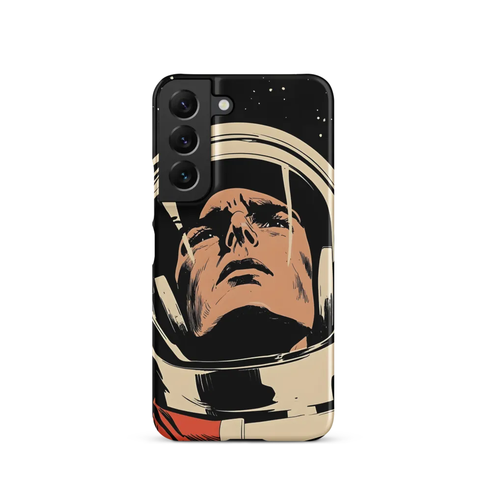 Gaze of the Astronaut | Phone Case |  S22 | Snap Case | Matte