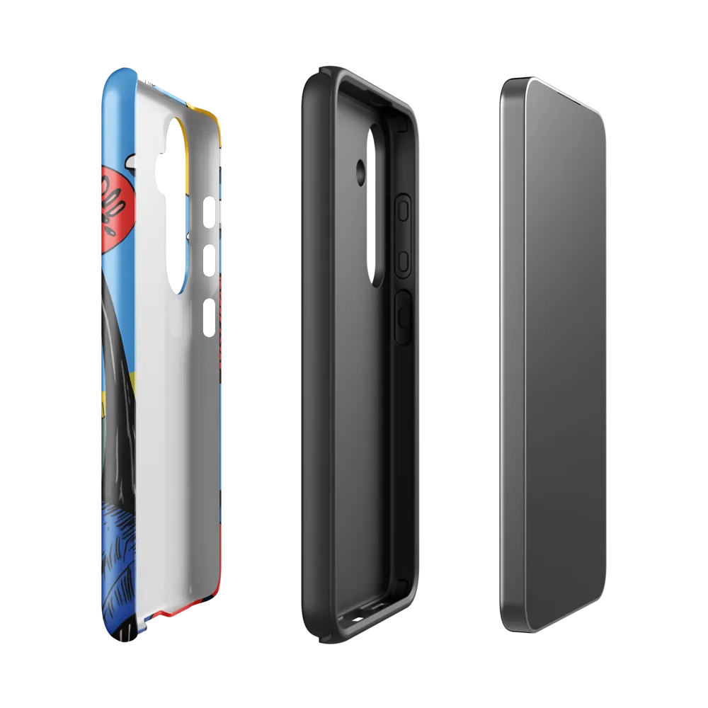 A Playful Journey Through Whimsical Woods | Phone Case |  S24 | Tough Case | Glossy