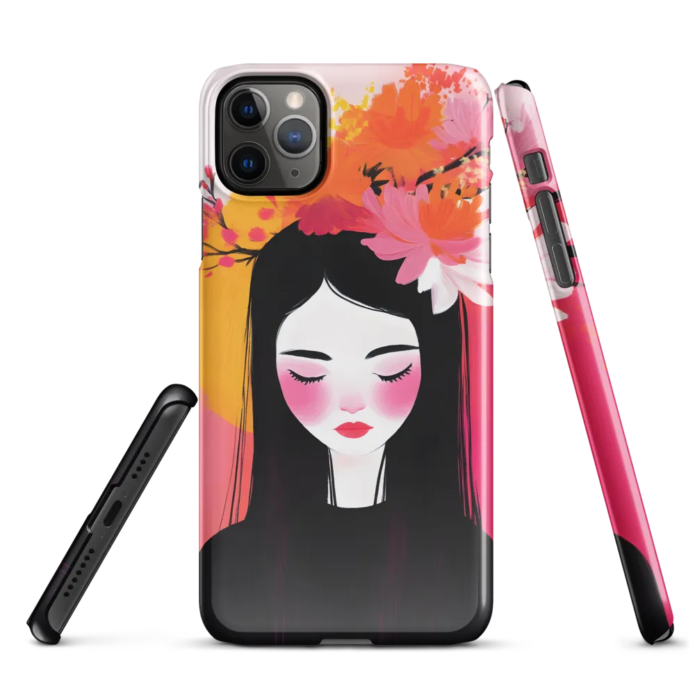 Serenity in Bloom | Phone Case |  11 Pro Max | Snap Case | Glossy