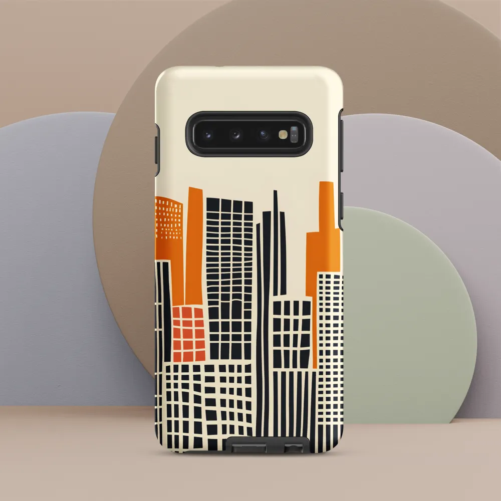 Urban Rhythms: A Graphic Cityscape