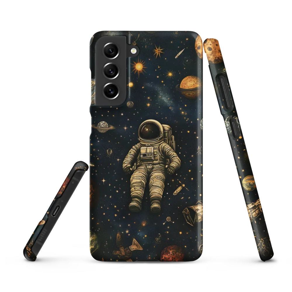 Cosmic Voyage: An Astronaut's Solitude