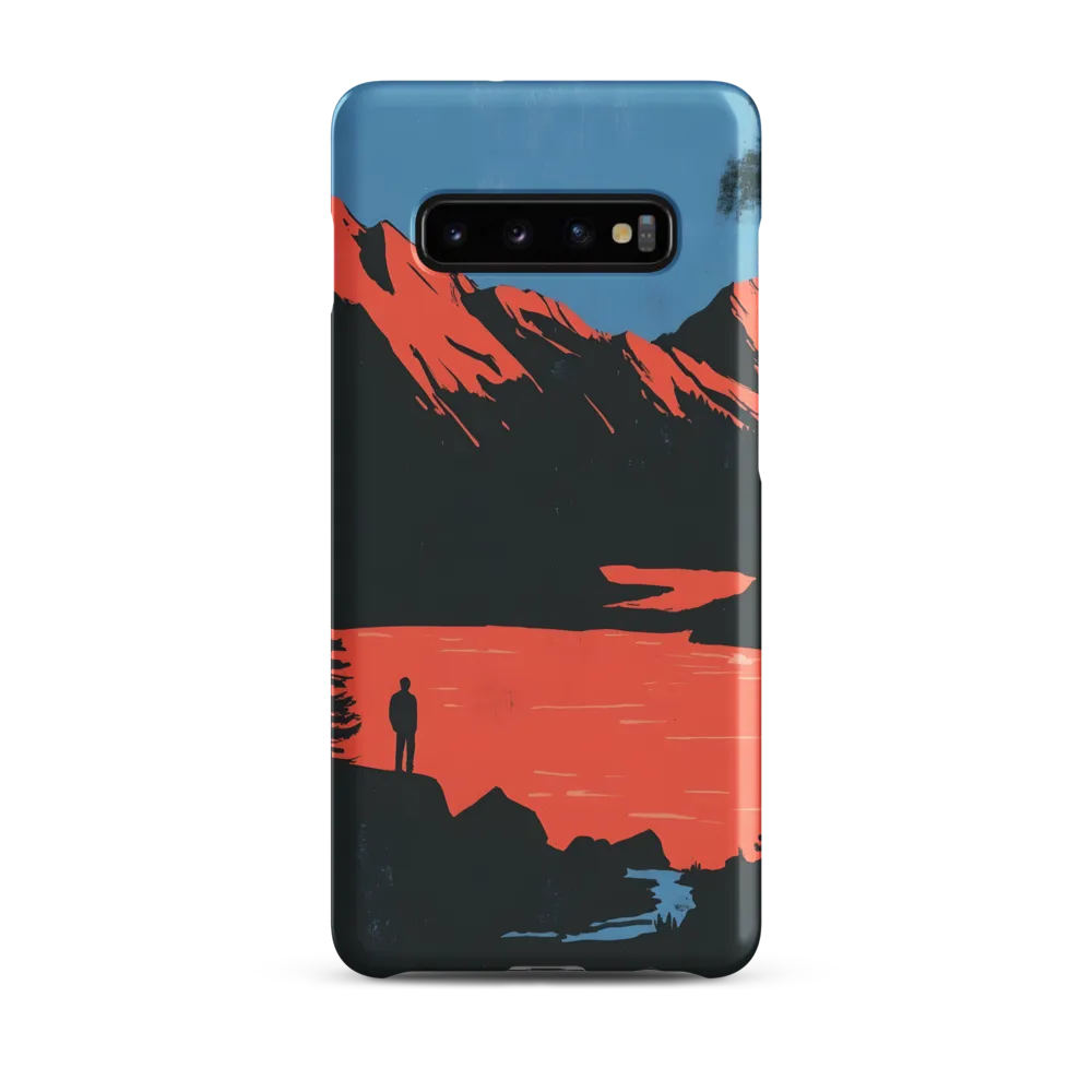 Serenity in Contrast | Phone Case |  S10 Plus | Snap Case | Matte