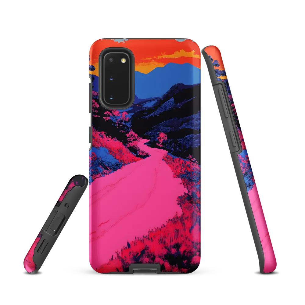 Ethereal Landscape in Vivid Hues