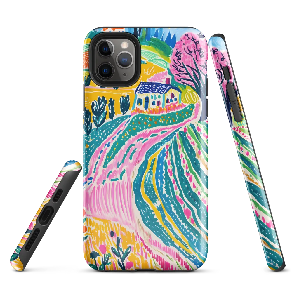 Vibrant Countryside Dreams | Phone Case |  11 Pro Max | Tough Case | Glossy